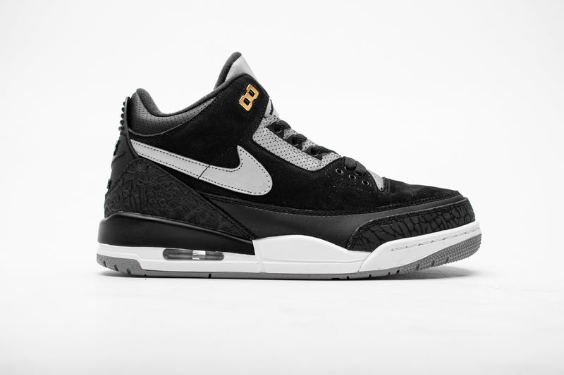 Air Jordan 3 Retro Tinker Black Cement Gold