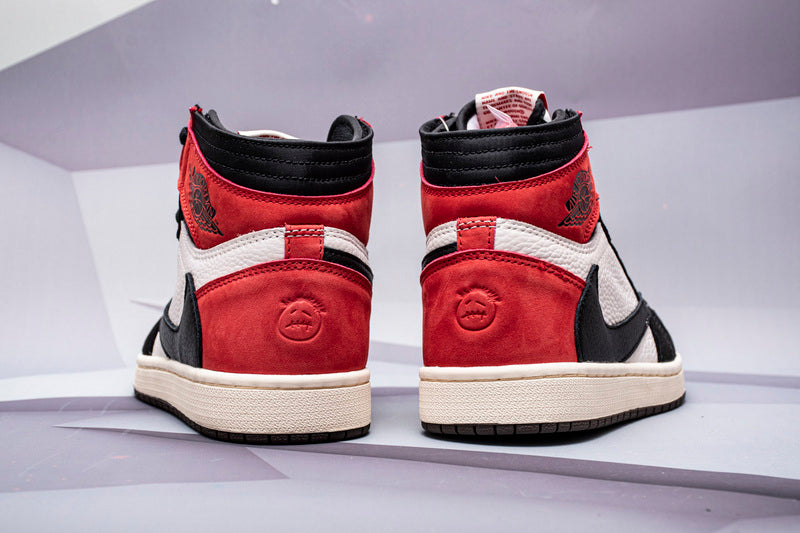 Air Jordan 1 High OG TS SP Black Red