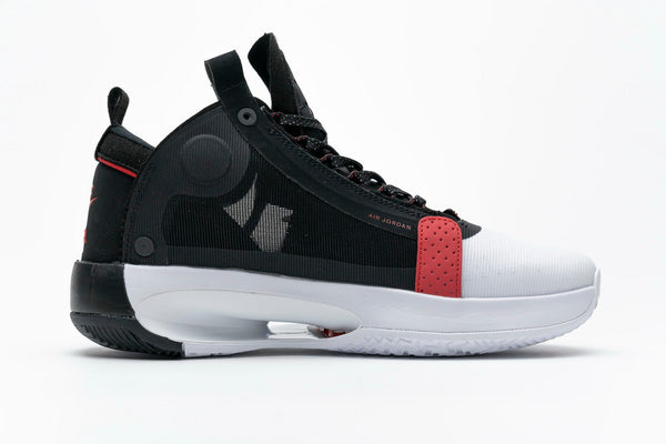 Air Jordan 34 XXXIV PF White Black Red