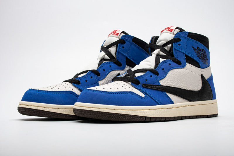 Air Jordan 1 High OG TS SP White Blue