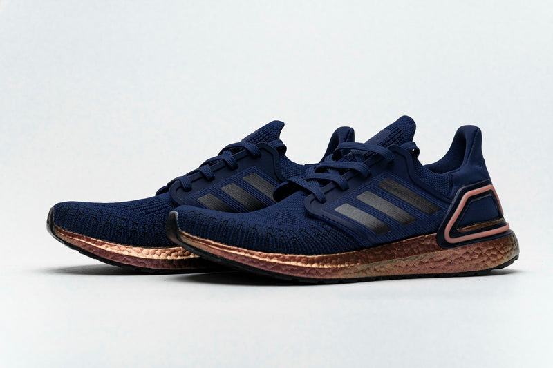 adidas Ultra BOOST 20 CONSORTIUM Dark Blue Gold Real Boost