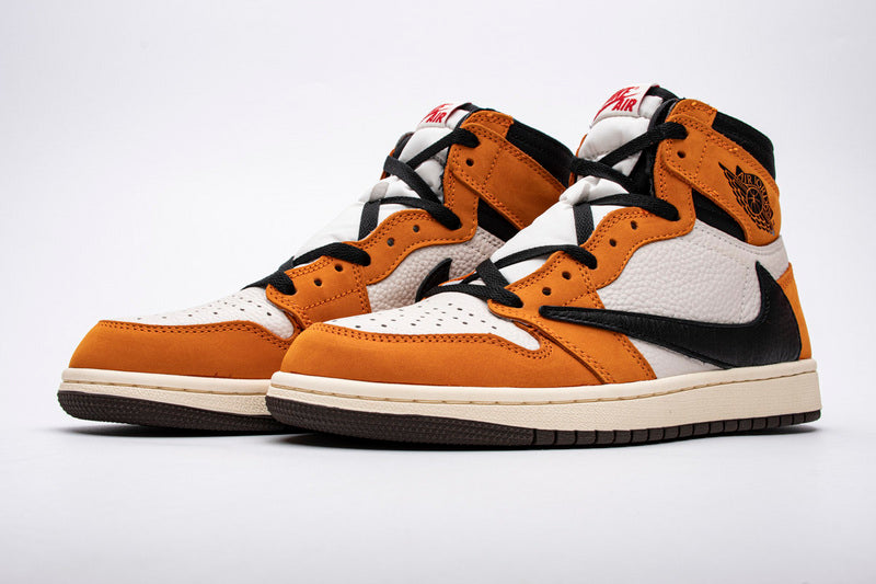 Air Jordan 1 High OG TS SP White Orange