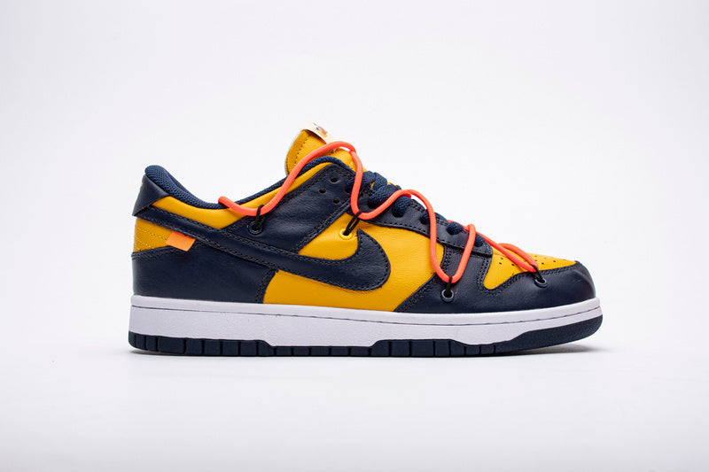 OFF WHITEx Nike Dunk SB Low White Michigan