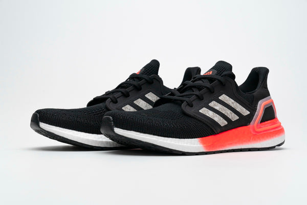 adidas Ultra BOOST 20 CONSORTIUM Core Black Signal Coral Real Boos