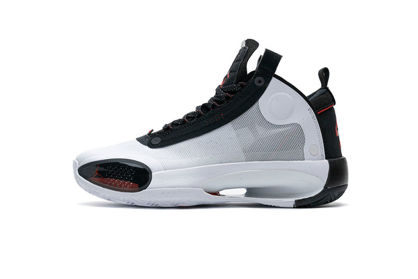 Air Jordan 34 XXXIV PF White Black Red