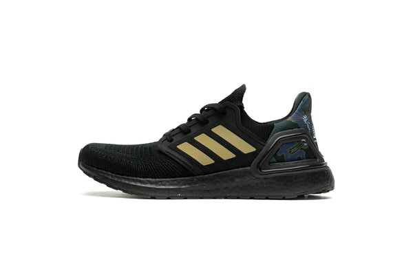 adidas Ultra BOOST 20 CONSORTIUM Black Metallic Gold Real Boost