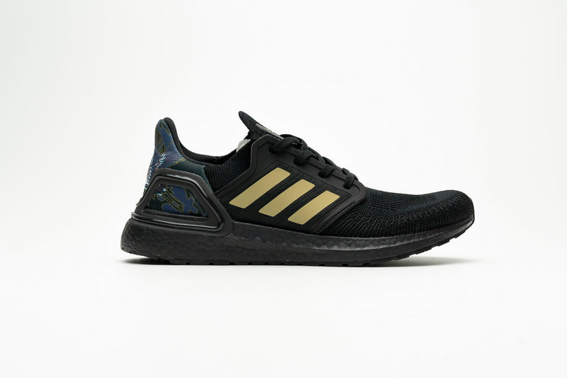 adidas Ultra BOOST 20 CONSORTIUM Black Metallic Gold Real Boost