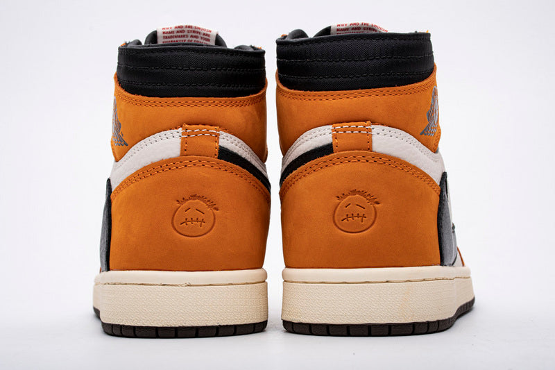 Air Jordan 1 High OG TS SP White Orange