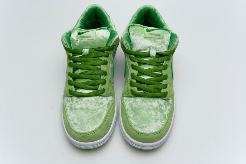 Strange Love x Nike SB Dunk Low Pro Green